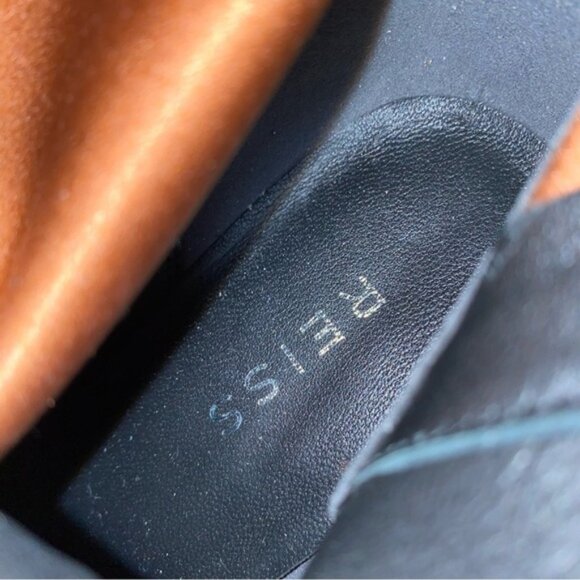 Reiss Carina Brown Leather Pointy Toe Heeled Tall Boot 36 - Picture 13 of 15